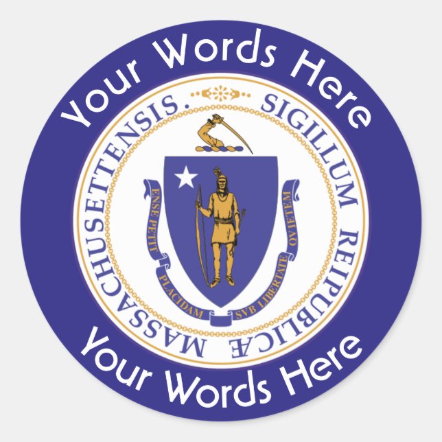 Adesivo Personalizado de Selagem de Excelente de M (Frente)