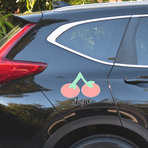 Adesivo Personalizado Nome Cereja