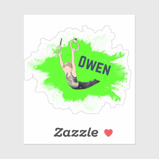 Adesivo Personalizado para Emily Richter - Owen (Folha)