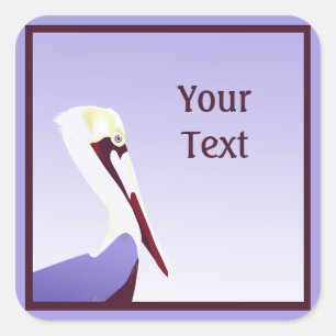 Adesivo Personalizado Pelicano