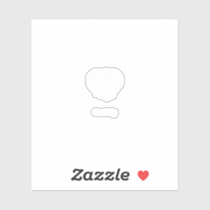 Adesivo Personalizado Personalizado Único de crio-