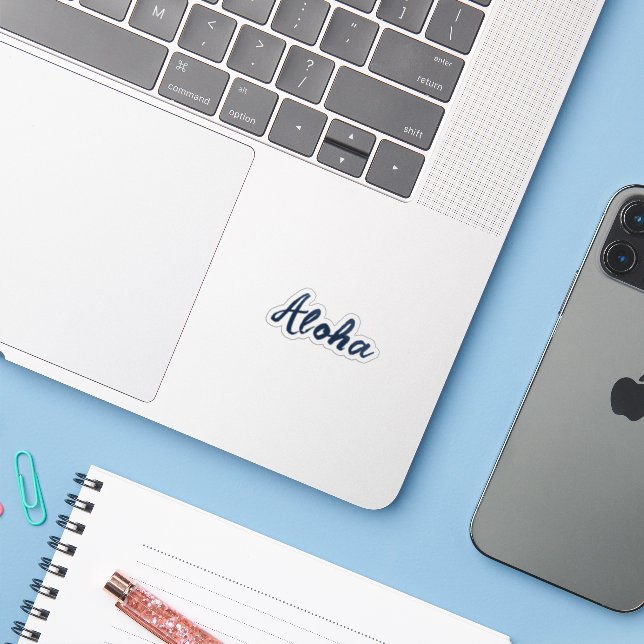 Adesivo Personalizar ou personalizar (Notebook com iPhone)