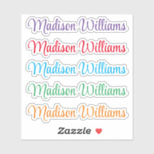 Personalizar seu nome