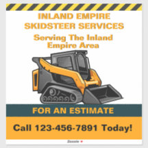 Personalizar Skid Steer Para Aluguel Pequena Empre