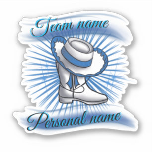 Adesivo personalizável da Equipe de Drivers de Ai
