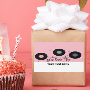 Adesivo personalizável da parte do salto de encaix