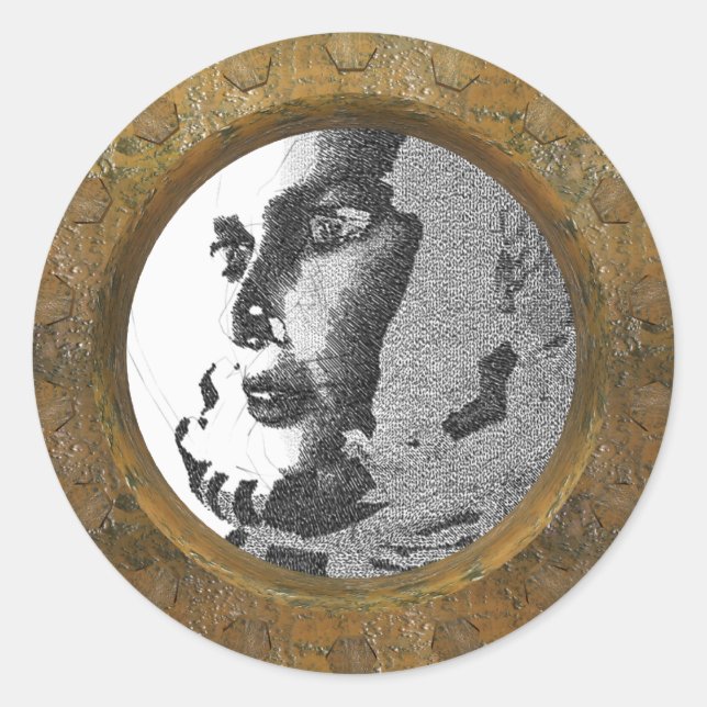 adesivo personalizável de fotograma (Frente)