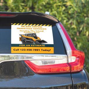 Adesivo Personalize O Skid Steer Para Admitir Caminhão De