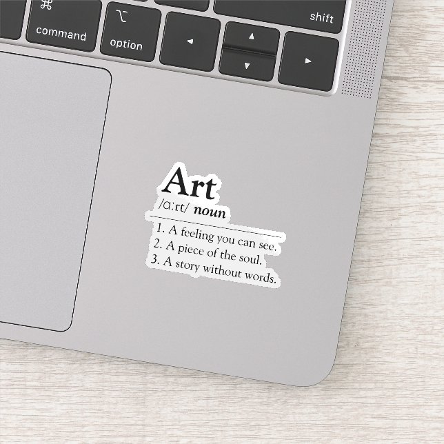 Adesivo Personalized Art Dictionary Definition Sticker (Detalhe)