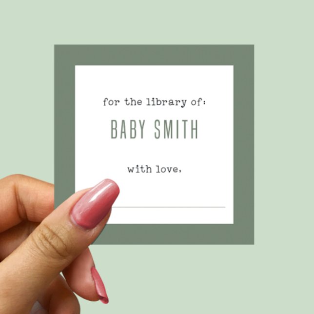 Adesivo Personalized Bookplate Stickers (Criador carregado)