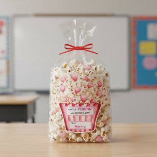 Adesivo Personalized “Have a Poppin’ Valentine’s Day”