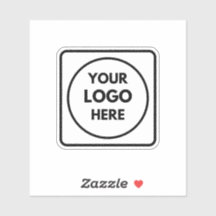 Personalized Logo Business Promo QR Code label