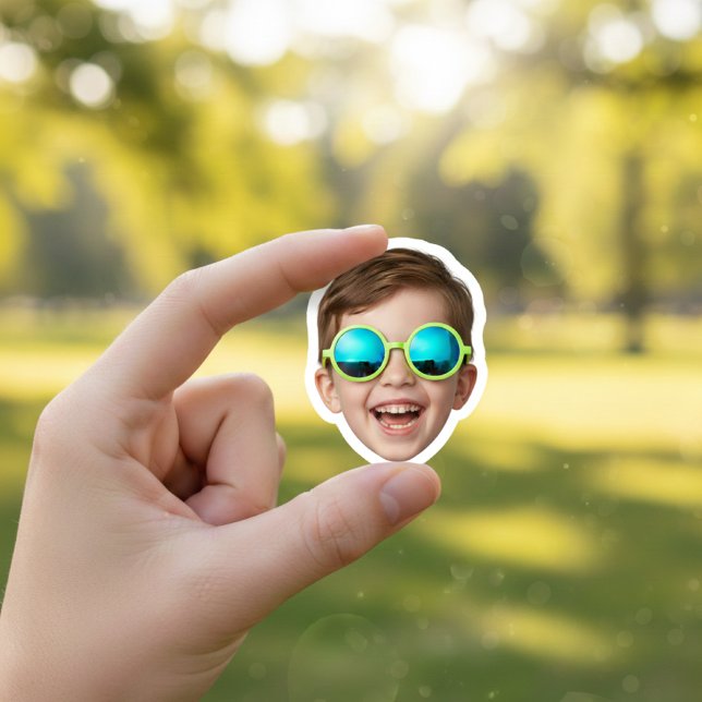 Adesivo Personalized Picture Sticker Custom Photo Stickers (Criador carregado)