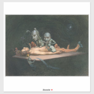 Adesivo Perto da morte, vendo espíritos Mau demônicos