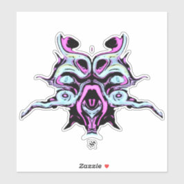 Adesivo Pesadelo de espaço profundo (criatura abyss) v0