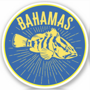 Adesivo Pesca Bahamas Pesca Pescador Cadeado