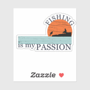 Adesivo Pesca engraçado dizendo