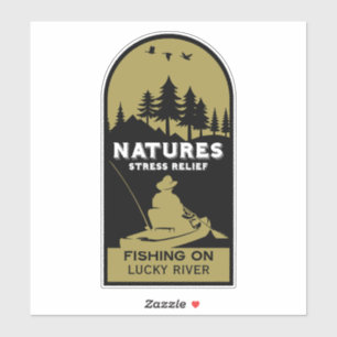 Adesivo Pesca Kayak Americana
