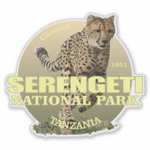 Adesivo PESO de Serengeti NP (chita)