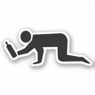 Adesivo Pessoas Bêbadas