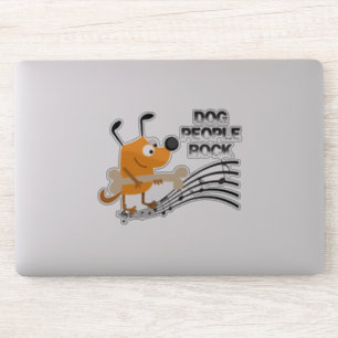 Adesivo Pessoas de cães Rock Vinyl Sticker