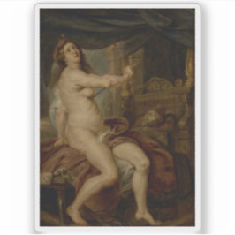 Adesivo Peter Paul Rubens - A Morte de Dido