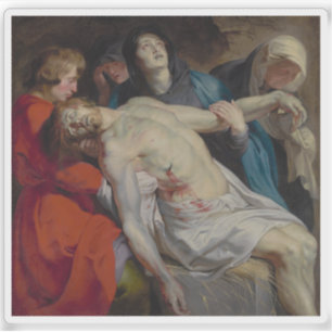 Adesivo Peter Paul Rubens - O Entombamento