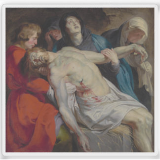 Adesivo Peter Paul Rubens - O Entombamento
