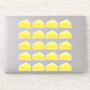 Adesivo Petisco em forma de cunha do queijo