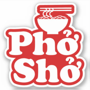 Adesivo Phở Shở