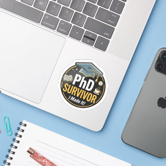 Adesivo Phd Survivor Sticker