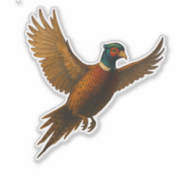 Adesivo Pheasant Cut-out Sticker
