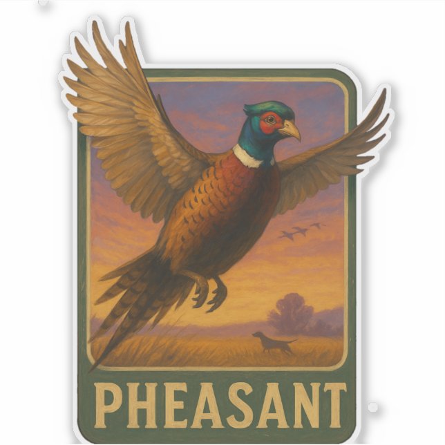 Adesivo Pheasant Sticker (Frente)