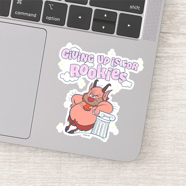 Adesivo Phil - Giving Up is for Rookies Sticker (Detalhe)