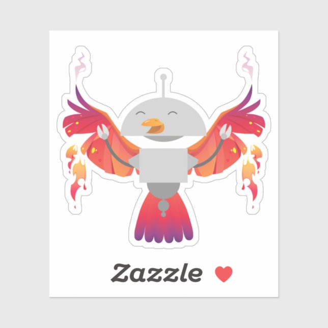 Adesivo Phoenix Mia Sticker (Folha)