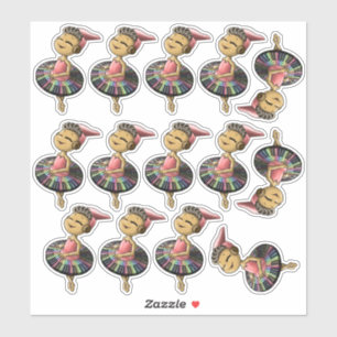 Adesivo Pianos Sticker