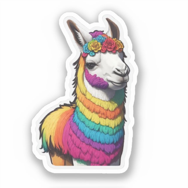 Adesivo Picante de Llama (Frente)