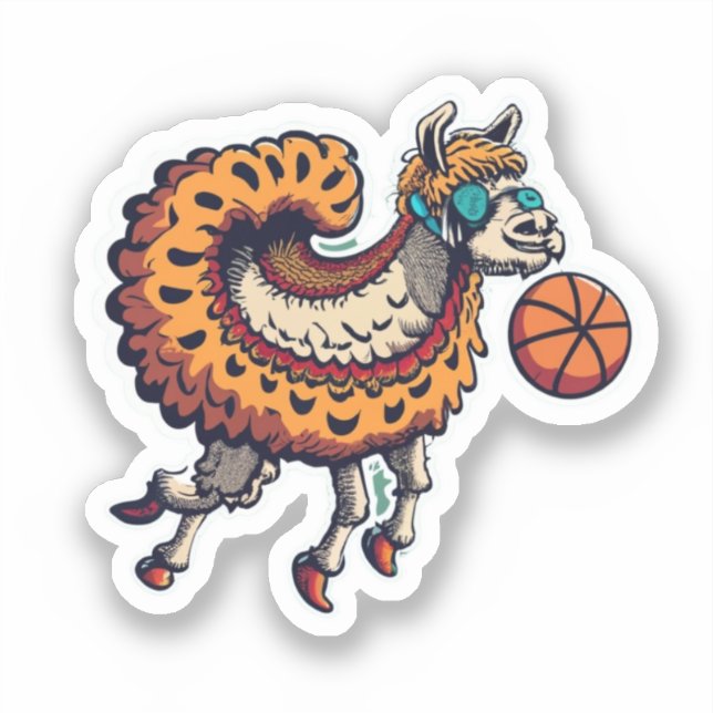 Adesivo Picante de Llama (Frente)