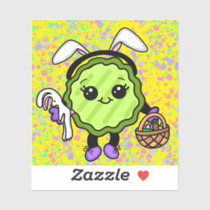 Adesivo Pickle Bunny   Picles de Natal