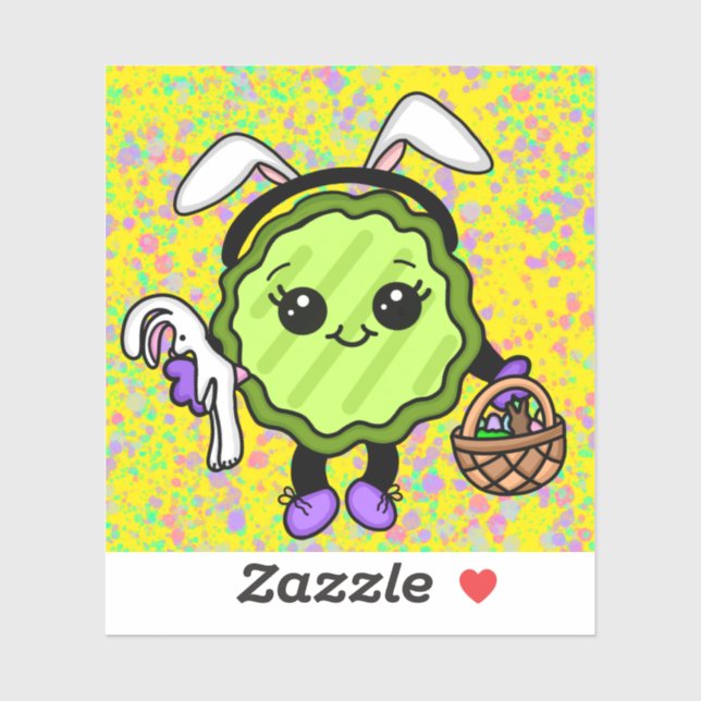 Adesivo Pickle Bunny | Picles de Natal (Folha)