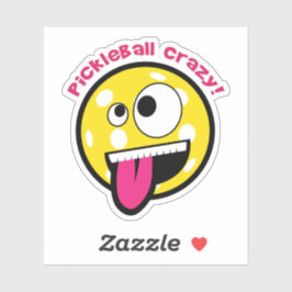 Adesivo Pickleball Crazy