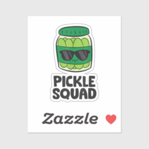 Adesivo Picle Lover Team Picles Engraçado Pickle Squad