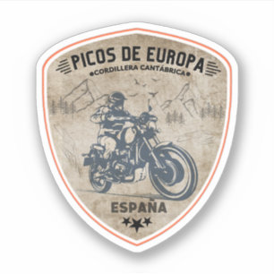 Adesivo Picos de Europa montanhas Cantábricas espanholas