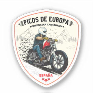 Adesivo Picos de Europa montanhas Cantábricas espanholas