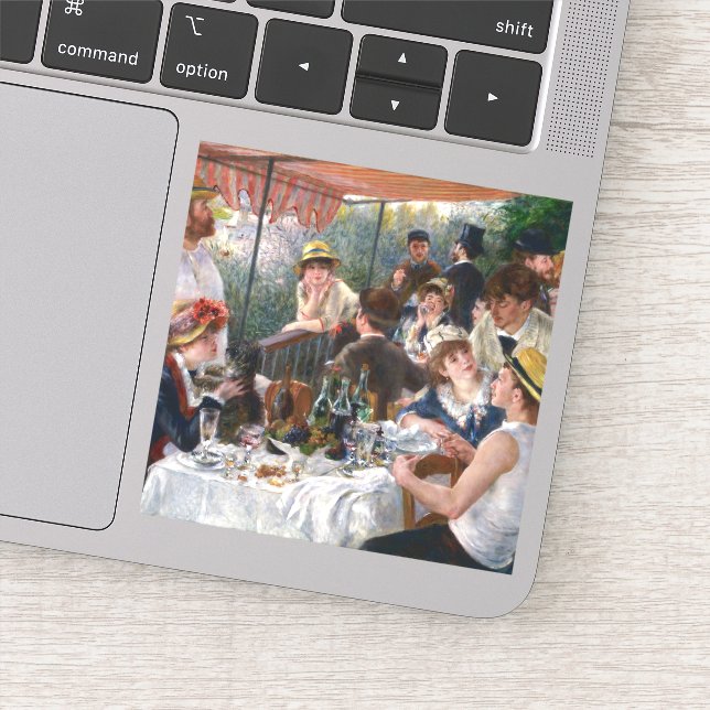 Adesivo Pierre-Auguste Renoir - Luncheon do Partido Barco (Detalhe)