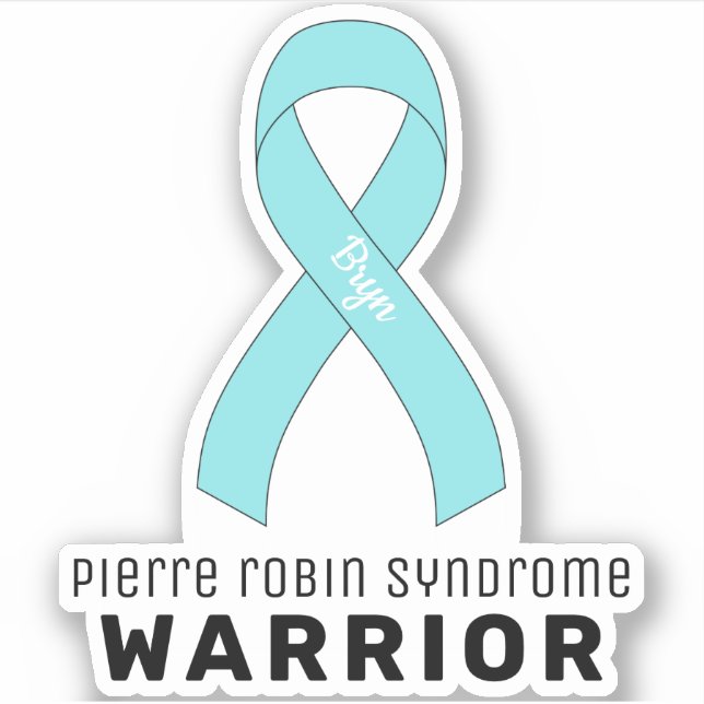 Adesivo Pierre Robin Syndrome Warrior Vinyl Sticker (Frente)