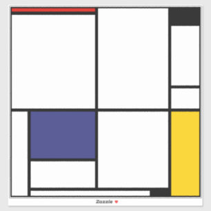 Adesivo Piet Mondrian, Tableau 1
