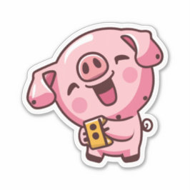 Adesivo Pig Stickers Your Sticker Wonderland