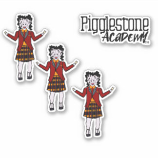 Adesivo Pigglestone Academy Class Pig 6 Stick