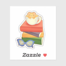 Pilha De Livros E Urso De Taça De Chá